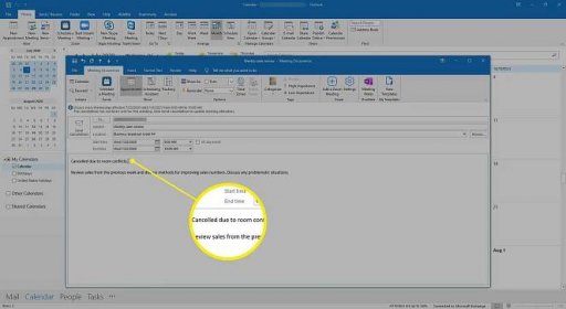 Jak zrušit schůzku v aplikaci Outlook 10