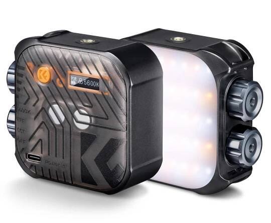 K&F CONCEPT Dual Color Temperature Portable Photography Video Fill Light 2500K-9900K