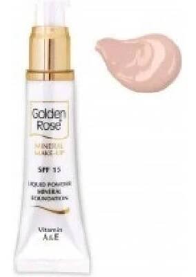 Golden rose make-up MINERAL foundation Liquid powder 3 35 ml
