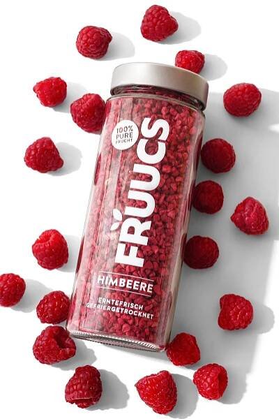 FRUUCS Himbeere erntefrisch gefriergetrocknet