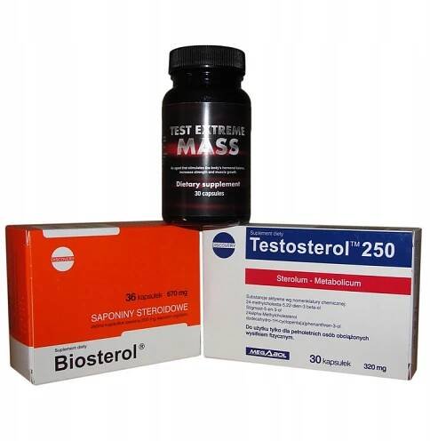 Test Extreme Mass + Biosterol + Testosterol masa