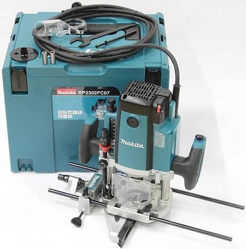 Makita RP2302FC07 horní frézka 2300 W + MAKPAC