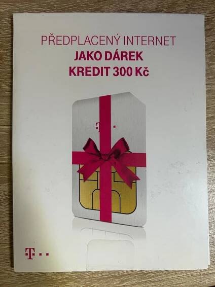 Datová sim karta T-mobile 500MB