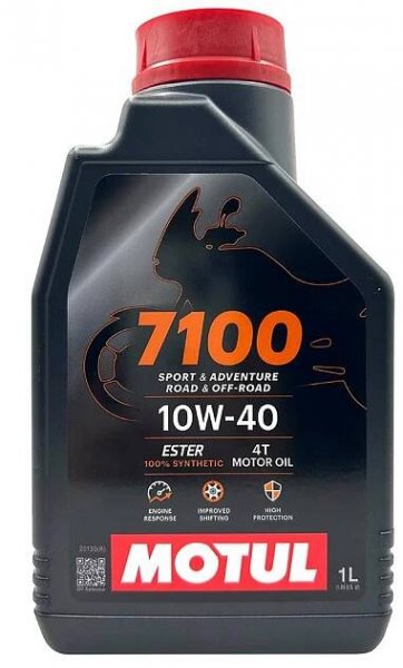 Motul 7100 4T 10W40 1 Lt Motosiklet Yağı