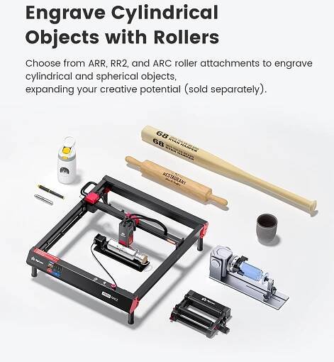 Alpha MK2 20W Smart Enclosed Diode Laser Engraver Series | Algolaser 