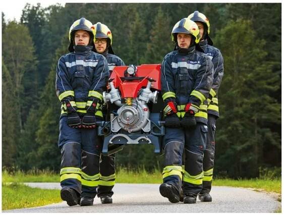 FOX 4 - přenosná stříkačka Rosenbauer - VÝZBROJNA 1.0.1 | Požární bezpečnost s.r.o.