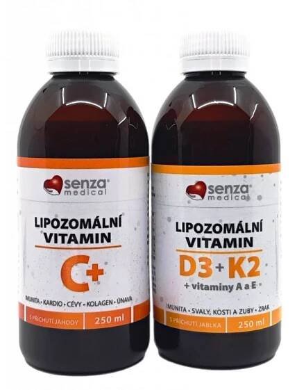 Lipozomální vitamíny C + D3K2