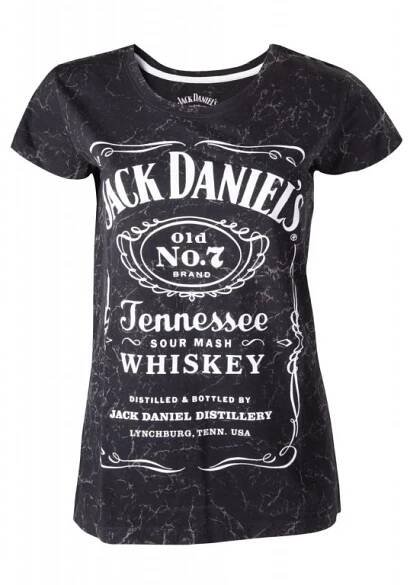 Jack Daniels - Tričko dámské batikované