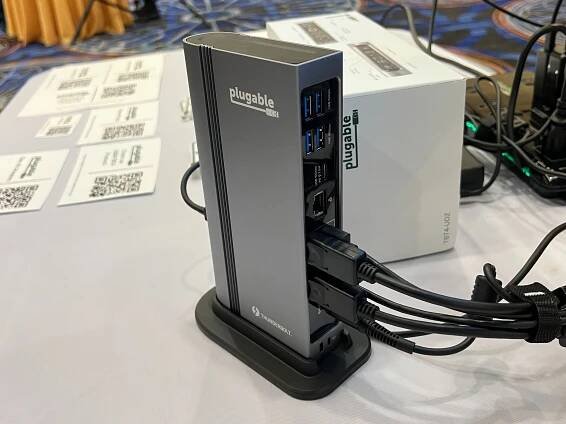 Plugable Launches Quad-Monitor Thunderbolt 4 Dock