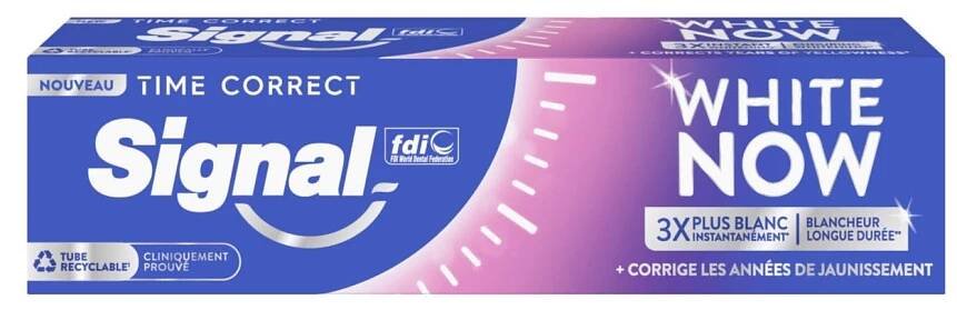 Signal zubní pasta 75 ml White Now Time Correct | LacinaDrogerie.cz