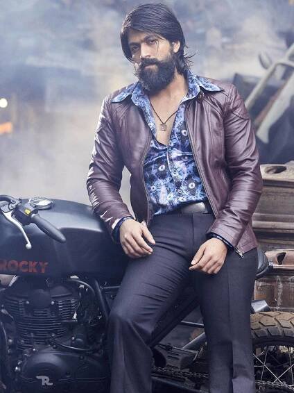 KGF Yash Rocky Bike Wallpaper