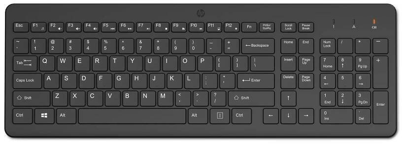 Bezdrátová klávesnice HP 225 (805T1AA)