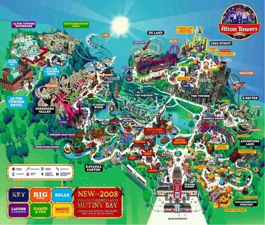 Alton Towers - Horskedrahy.eu -- Horské Dráhy