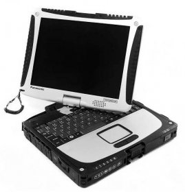 Panasonic Toughbook CF-19 - Strong Laptop waterproof convertible tablet