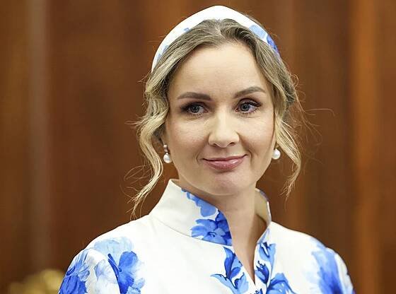 Ruská zmocněnkyně za práva dětí Marija Lvovová-Bělovová na schůzce s...