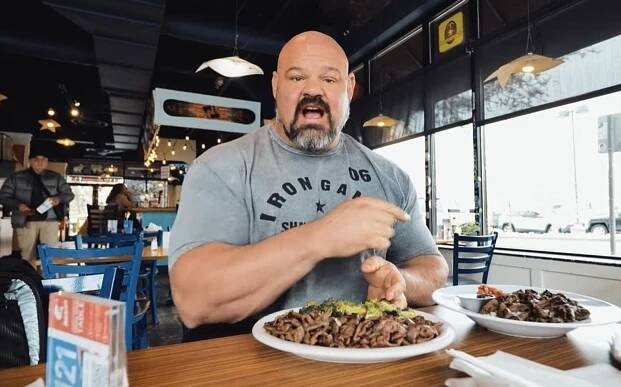 Brian Shaw Shows Off an Insane Full Day of Eating Ahead of His Arm Wrestling Debut – Fitness Volt