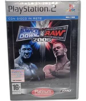 Hra pro starou konzoli SMACKDOWN VS RAW 2006 PlayStation 2 (PS2) krabicová
