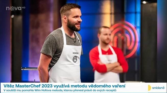 Honza Albrecht (MasterChef 2023) ve víkendové snídani 16.3.2024