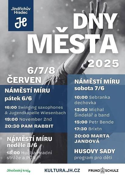 Dny města Jindřichův Hradec 2025 | Hradecžije.cz