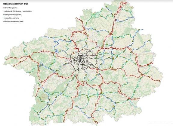 Středočeský kraj - Cyklovize 2030