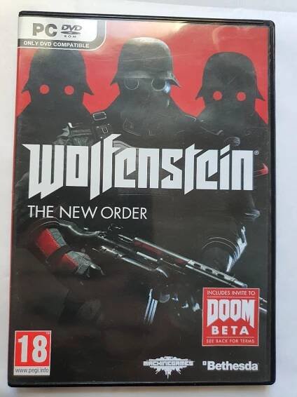 WOLFENSTEIN  THE NEW ORDER - -PC  --RETRO  - Hry