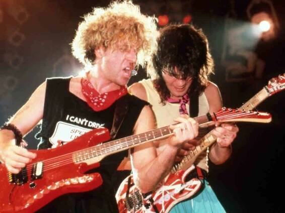“Eddie Van Halen could say: ‘I got this idea,’ and Sammy could pick up a guitar and go, ‘Yes,...