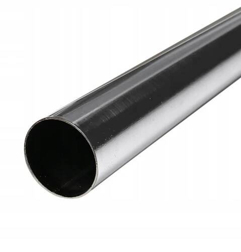 Kovová TYČ RÚRKA na zábradlie fi 25 NIKEL 200 cm rúrka METAL zábradlie