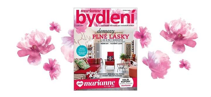 Vychází zářijové Marianne Bydlení s kupony na Dny Marianne!