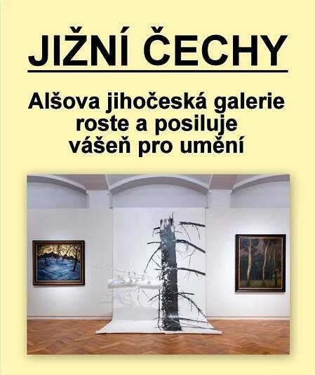 JIŽNÍ ČECHY: Alšova jihočeská galerie roste a posiluje vášeň pro uměníZa krásnější Vimperk