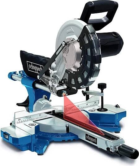 Fierastrau Scheppach HM 254 onglet cu functie de tragere si laser