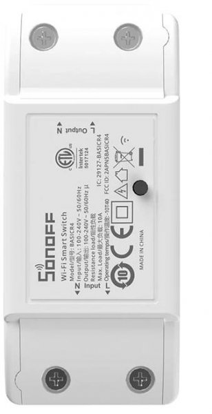 Sonoff Basic R4 nová verze wifi bestselleru