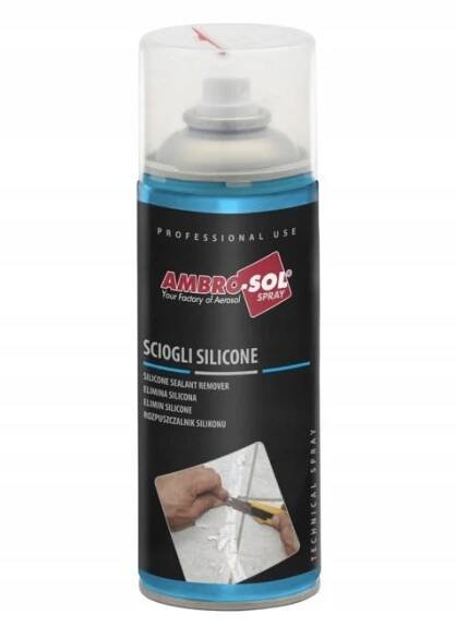 Odstraňovač silikonu ve spreji AMBRO-SOL Silicone Sealant Remover 400 ml