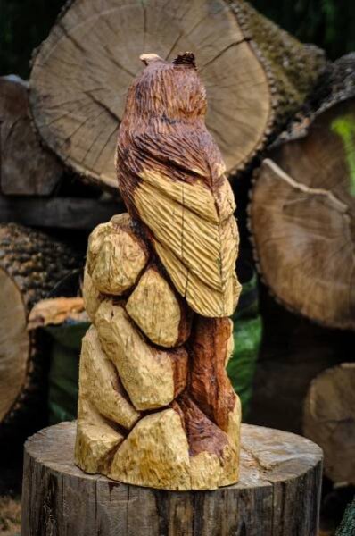 Dřevořezba - Výr velký (Bubo bubo) - Radek Zdražil - stránky řezbáře