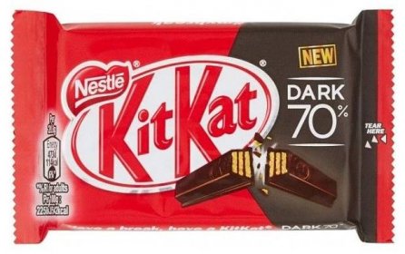 KitKat Chunky křupavá tyčinka Dark 70% 41,5 g