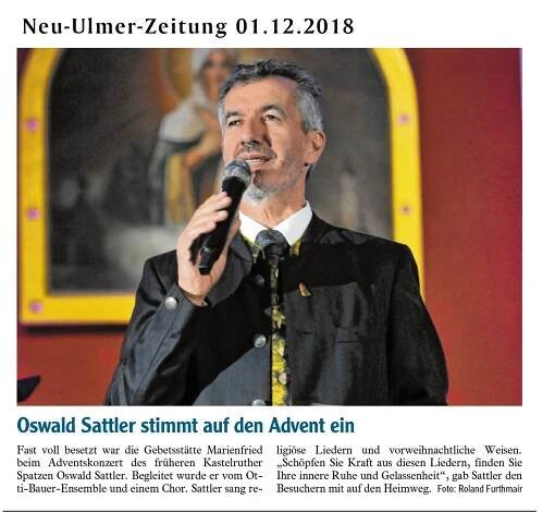 Presse - Oswald Sattler