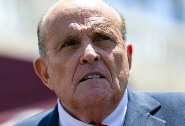 Former New York Mayor Rudy Giuliani.
