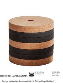 Bee-stool-Barcelona-taburete-corcho-240