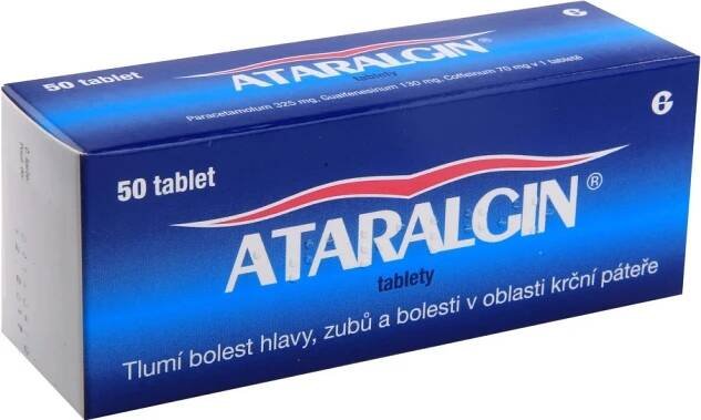 ATARALGIN POR 325MG/130MG/70MG TBL NOB 50