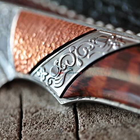 nůž lovecký Dellinger Flügel vg-10 Damascus | streleckyraj.cz