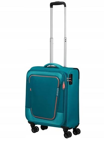 Malá palubní taška American Tourister Pulsonic EXP - kamenný kufr Druh měkké