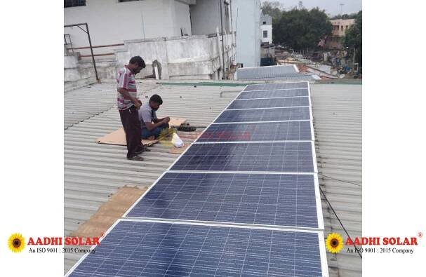 Aadhi Solar Power Plant On Grid