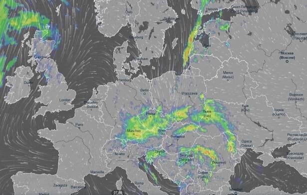Česko v srdci Evropy... a extrémních srážek! Stoupá i Dunaj, Poláci s obavami sledují ČR a evakuují občany