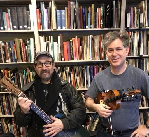 Paul Kaye and Colby Maddox