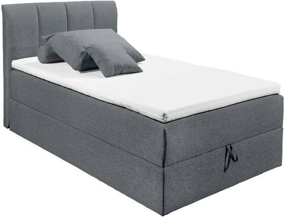 Boxspring postel Granada Antracitová 120x200 Cm | Viame.cz