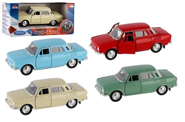 Welly Škoda 100 1:34 mix barev