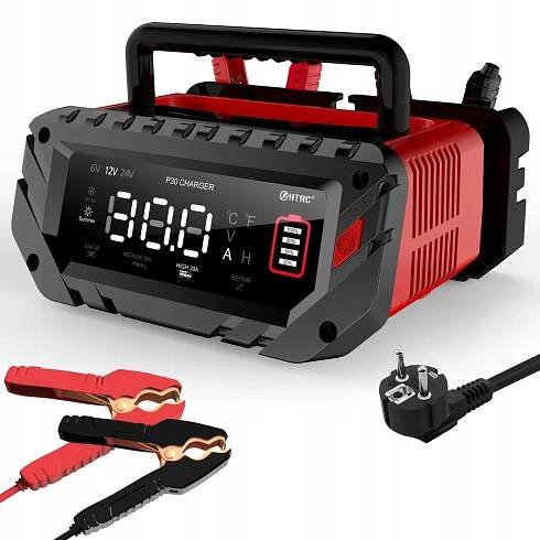Nabíječka automobilová 30 A automatická nabíječka automobilová 6 V/12 V/24 V