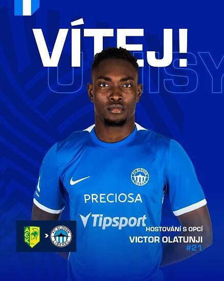 Victor Olatunji po příchodu do Liberce: Jsem moc rád, že jsem tady! | FC Slovan Liberec
