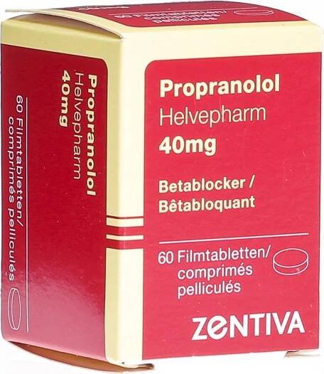 Propranolol zentiva 40 mg