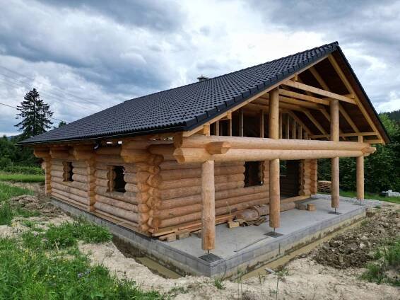 Mosty u Jablunkova - Staviam zruby