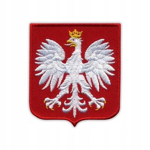 Nášivka Godło Polský HERB RP POLSKO, střední vzor